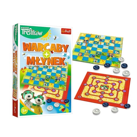 CHECKERS GAME TREFLKI TREFL MILL 01920