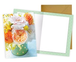 CARNET PR-487 FLOWERS WITHOUT TEXT PASSION CARDS - CARDS