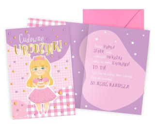 KARNET PR-496 CHILDREN'S BIRTHDAY GIRL PASSION CARDS - CARDS