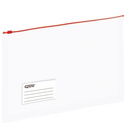 ENVELOPE WITH A STRING LOCK A4 EC011B RED GRAND KW TRADE