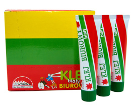 Office glue in a tube 50 ml - Spółdzielnia Jedność - Pack of 30 pieces
