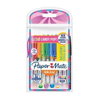 PAPER MATE PEN MINI INKJOY 10 COLORS 2022692 PAPER-MATE