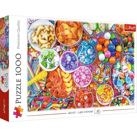 PUZZLE 1000EL DELICIOUS SWEETS PUD TREFL 10713 TR