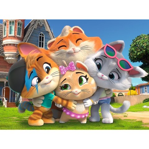 PUZZLE 30 ELEMENTS FRIENDSHIP IN CAT LAND TREFL 18288