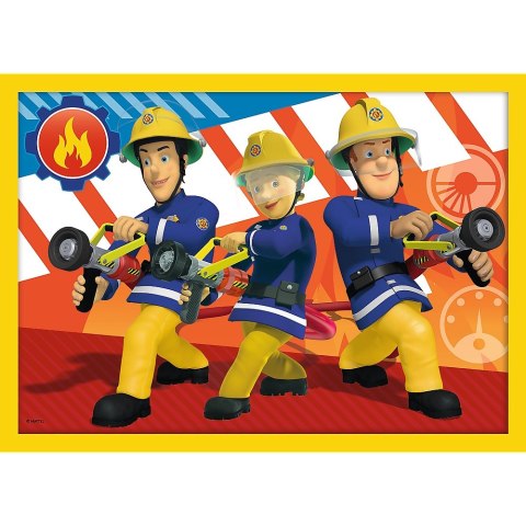 PUZZLE 4IN1 34373 HELPFUL FIREMAN SAM PUD TREFL 34373 TR