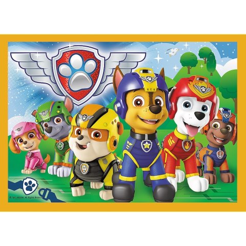 PUZZLE 4IN1 HOLIDAY PAW PATROL PUD TREFL 34395