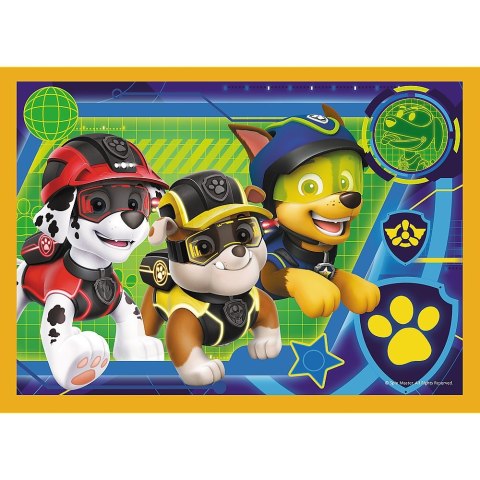 PUZZLE 4IN1 HOLIDAY PAW PATROL PUD TREFL 34395