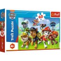 PUZZLE 60 PIECES PAW PATROL READY FOR ACTION TREFL 17321