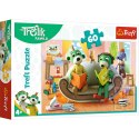 PUZZLE 60 PIECES READING A BOOK TOGETHER TREFL 17345