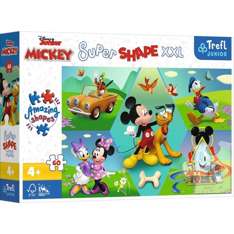 PUZZLE 60 pcs. IT'S ALWAYS HAPPY WITH MIKE PUD TREFL 50014 TREF TREFL