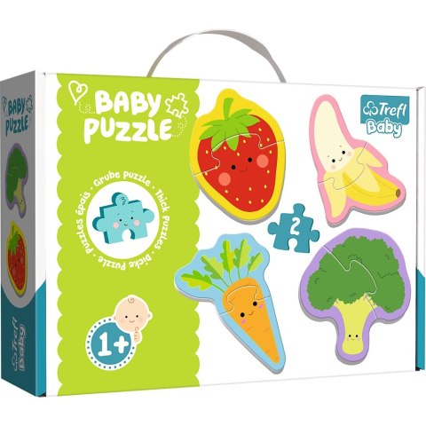 PUZZLE BABY CLASSIC 2EL VEGETABLES AND FRUIT TREFL 36076 TREF