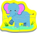 Animals on Safari - Baby Puzzle