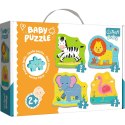 Animals on Safari - Baby Puzzle