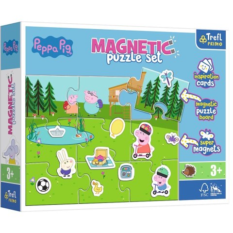 MAGNETIC PUZZLE 9 PCS. PLAY CARDS PEPPY PUD TREFL 93164 TREF TREFL