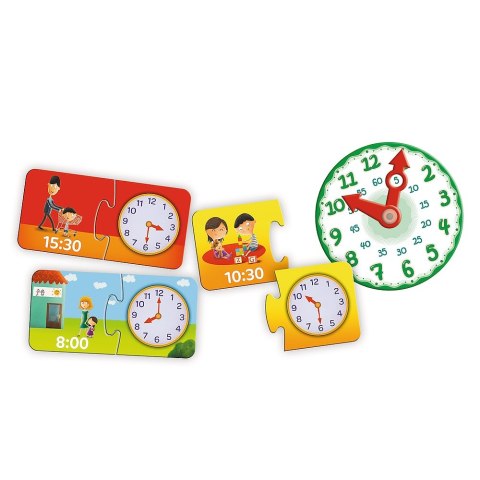 CLOCK GAME LITTLE EXPLORER 01948 TREFL