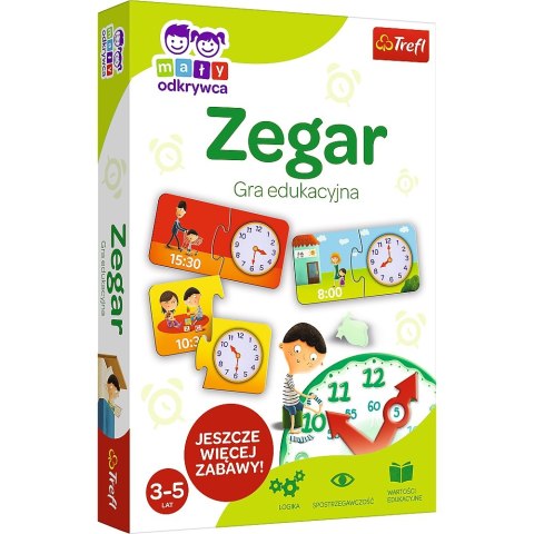 CLOCK GAME LITTLE EXPLORER 01948 TREFL