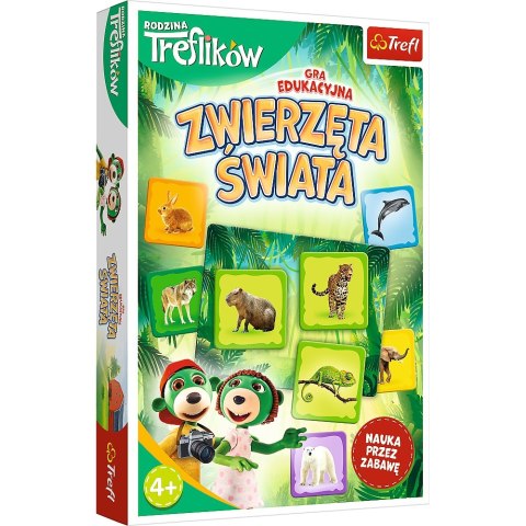 GAME ANIMALS WORLD TREFLIK FAMILY PUD TREFL 02337 TREF