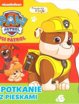 EDUCATIONAL BOOKLET 225X270 PAW PATROL MEETING WITH DOGS STICKERS MSZ 823387 MSZ