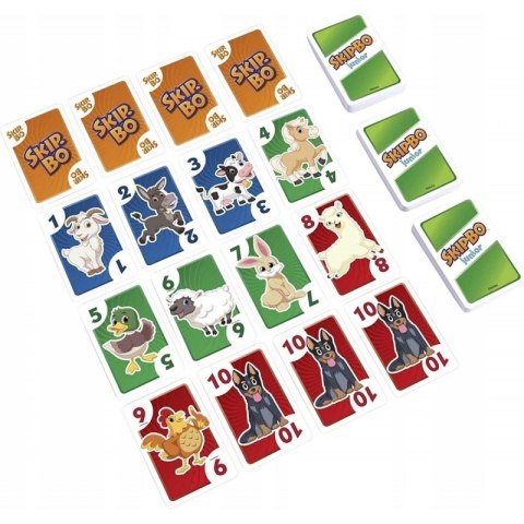 Skip-bo Junior - Refresh Hhb37 B/c12 | Mattel Game