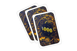 Thousand - card game