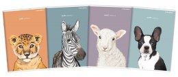 TOP 2000 SWEET ANIMAL WORDBOOK A6, 32 CHECKERED PAGES HAMELIN