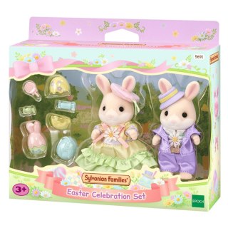 Sylvanian Families - Bunnies in a Basket