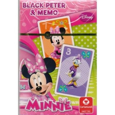 PLAYING CARDS PETER MINNIE MOUSE BLACK PETER CARTAMUNDI 1289000723