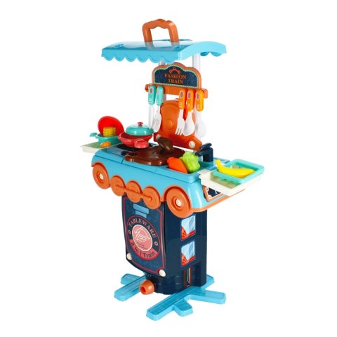 KITCHEN WITH ACCESSORIES TRAIN 2IN1 MEGA CREATIVE 481470