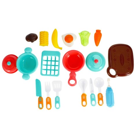 KITCHEN WITH ACCESSORIES TRAIN 2IN1 MEGA CREATIVE 481470