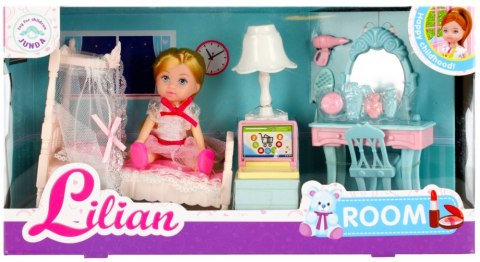 12CM DOLL WITH ACCESSORIES BEDROOM MEGA CREATIVE 482427