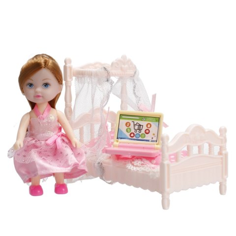 12CM DOLL WITH ACCESSORIES BEDROOM MEGA CREATIVE 482427