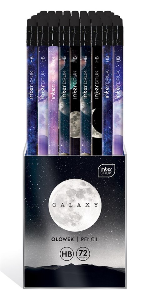 GUM HB GALAXY INT WB A 72 GUM PENCIL