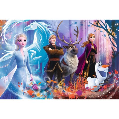 PUZZLE 100 PIECES MAGIC FROZEN TREFL 16366