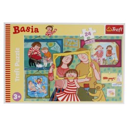PUZZLE 24 ELEMENTS MAXI BASIA AND HER DAY TREFL 14347 TREF