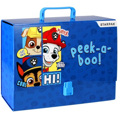 BRIEFCASE WITH A HANDLE A4/95MM PAW PATROL STARPAK 493165