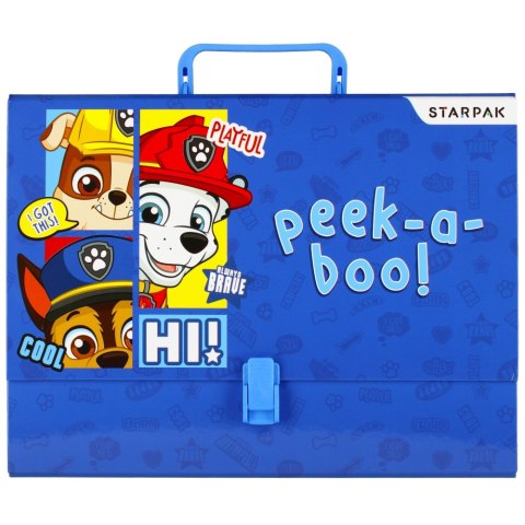BRIEFCASE WITH A HANDLE A4/95MM PAW PATROL STARPAK 493165
