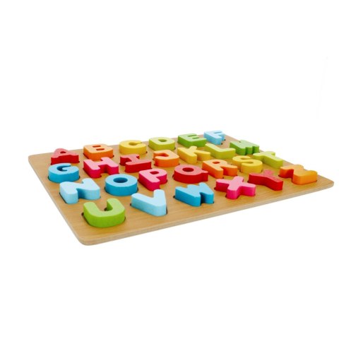 WOODEN PUZZLE 27 ELEMENTS ALPHABE MEGA CREATIVE 435865