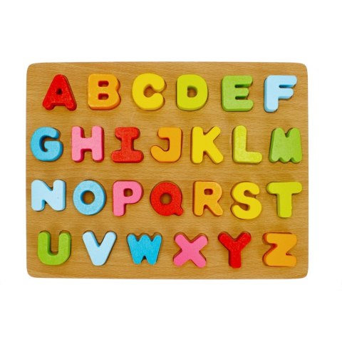 WOODEN PUZZLE 27 ELEMENTS ALPHABE MEGA CREATIVE 435865