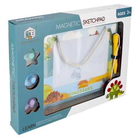 MAGNETIC INDICATOR WITH ACCESSORIES 3IN1 DINO MEGA CREATIVE 498992