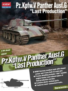 Plastic model Pz.Kpfw.V Pantera Ausf.G late production