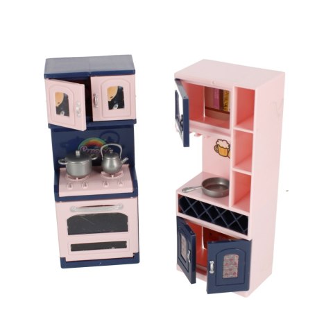 DOLL FURNITURE KITCHEN WITH ACCESSORIES MEGA CREATIVE 479920