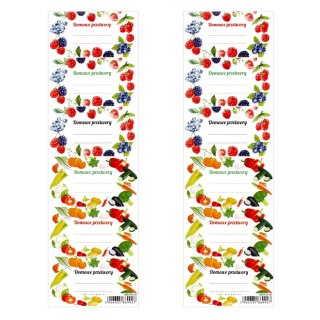 STICKERS FOR PRODUCTS FRUIT/VEGETABLES STARPAK 501228