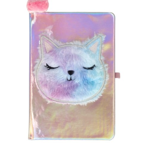 HOLOGRAPHIC NOTEBOOK A5 CAT STARPAK 482216