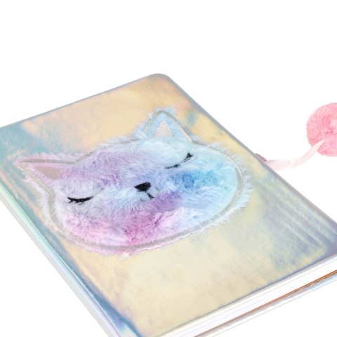 HOLOGRAPHIC NOTEBOOK A5 CAT STARPAK 482216