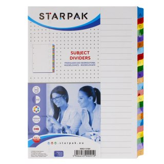 A4 CARDBOARD ALPHABETICAL STARPAK 313564 INSERTS