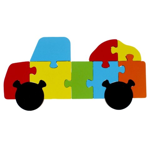 WOODEN PUZZLE AUTO 10 PIECES MEGA CREATIVE 474356