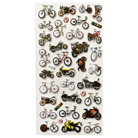 BIG STICKERS MOTORCYCLES, BIKES TITANUM CRAFT-FUN SERIES