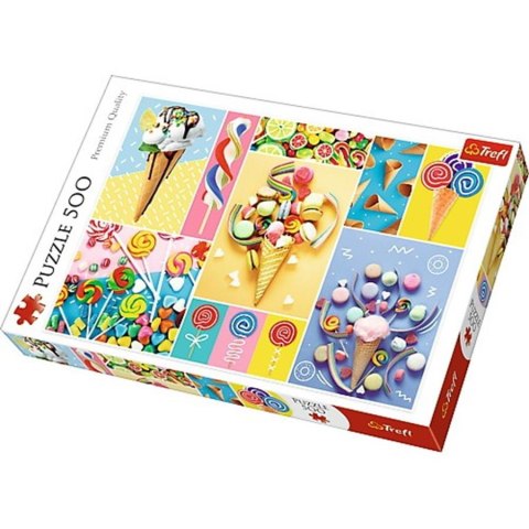 PUZZLE 500 PIECES FAVORITE SWEETS TREFL 37335