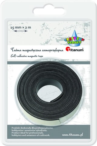 MAGNETIC TAPE 15MM 2M TITANUM CRAFT-FUN SERIES