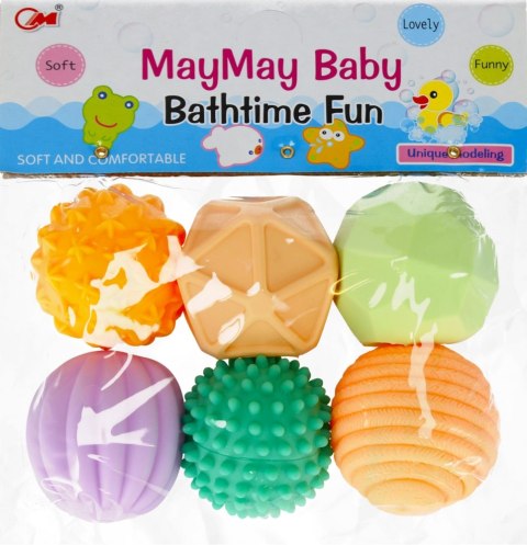 BATH TOYS BALL 6 PCS MEGA CREATIVE 454142